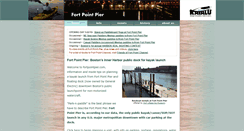 Desktop Screenshot of fortpointpier.com